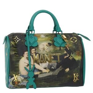 LOUIS VUITTON Masters Collection Manet Speedy 30 Hand Bag M43304